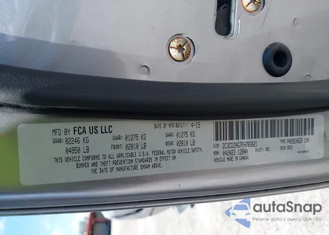 2015 Dodge Challenger Sxt from USA, damaged, VIN 2C3CDZAG7FH783621